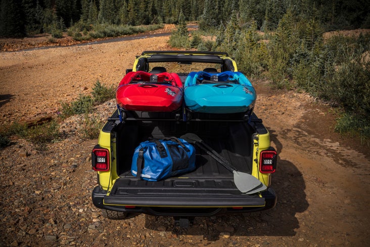 The Gladiator bed is incredibly spacious and accomodating.