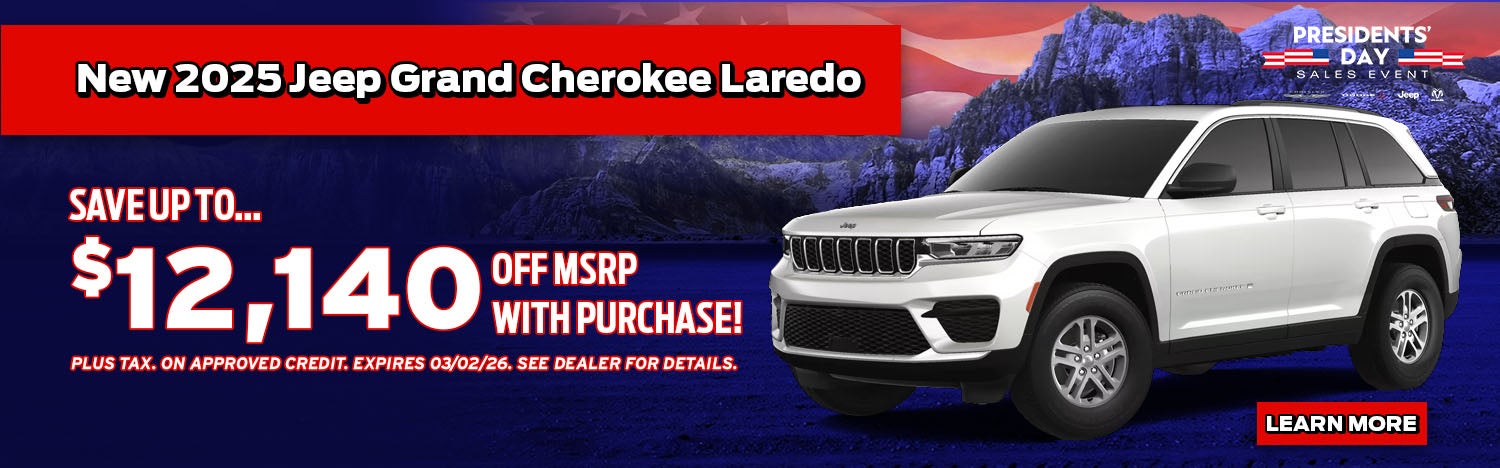 Presidents' Day Sales Event