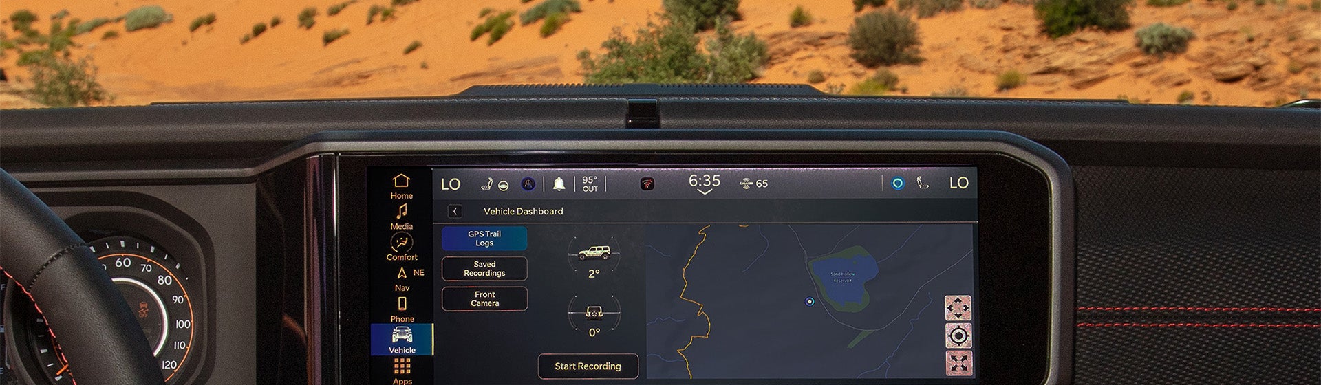 Advanced and Larger Infotainment